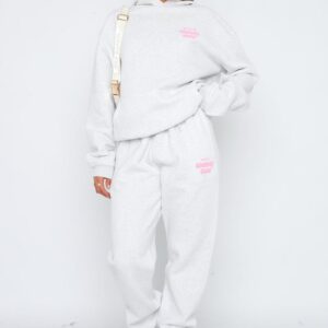 Comfort Club White Fox Sweatpants Mist