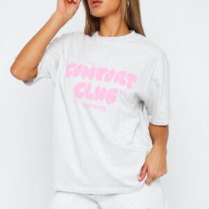 Comfort Club Lounge White Fox Shorts – Mist Vibe
