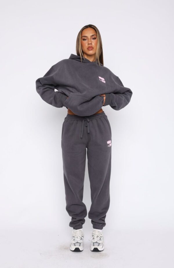 Capsule 9 Star Of The Moment White Fox Sweatpants Volcanic