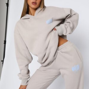 Archive 6.0 White Fox Oversized Hoodie Dove