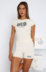 Archive 6.0 White Fox Bike Shorts Coconut