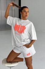 Archive 6.0 White Fox Oversized Tee Cloudburst