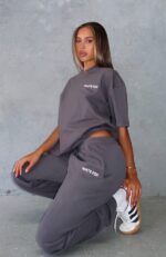 Core Classic White Fox Oversized Tee Volcanic
