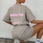 Era 8 White Fox Oversized Tee Mooncake