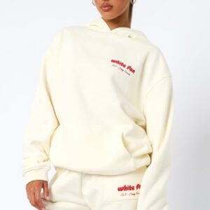 Era 8 Oversized Hoodie Cherry Cream