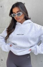 Leisure Series Oversized Hoodie Glacier Grey
