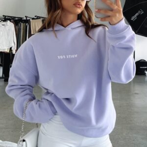 Leisure Series Oversized Hoodie Lavender
