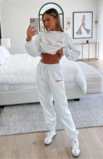 Love Club Tracksuit Grey Marle