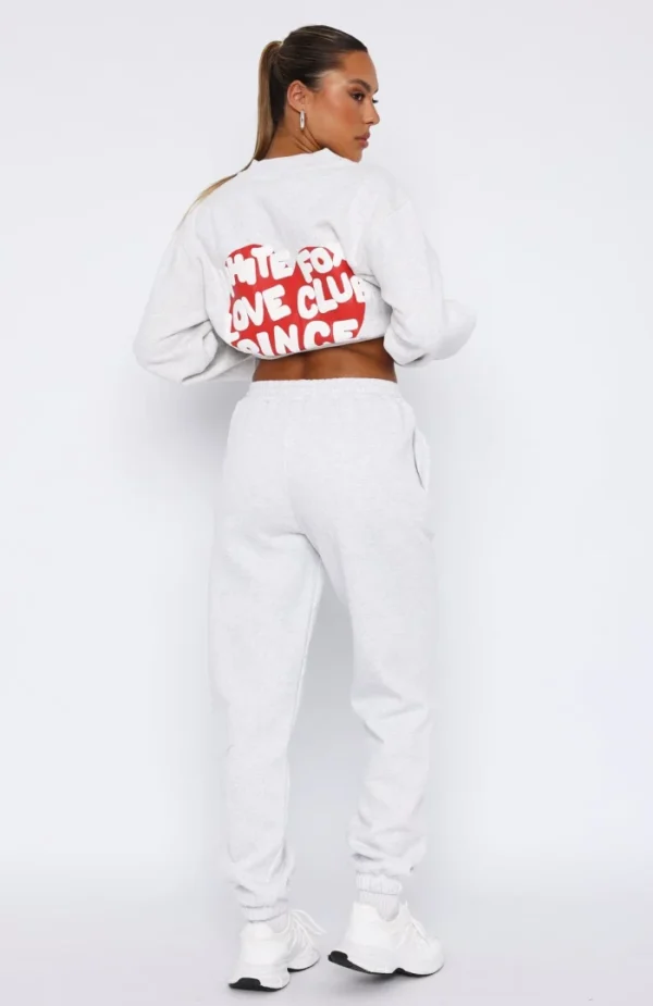 Love Club Tracksuit Grey Marle