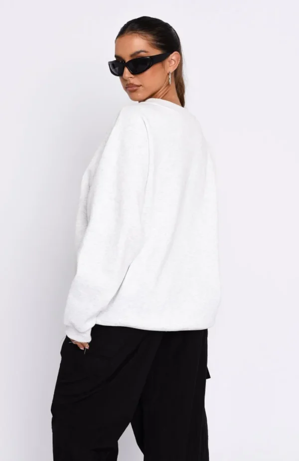 Part Of History Oversized Tracksuit Grey Marle