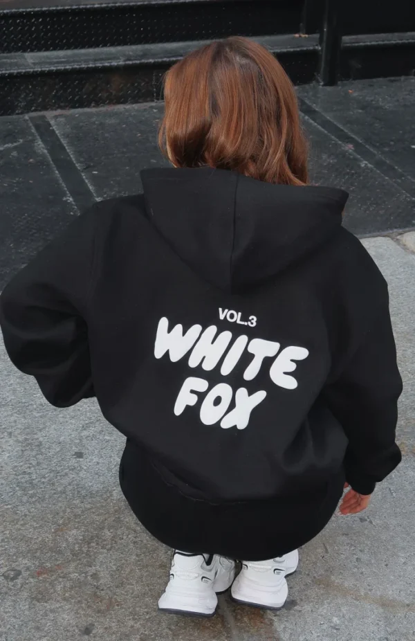 Put It On Repeat Oversized Tracksuit Black