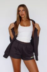 White Fox Charcoal Lounge Shorts – Take A Guess