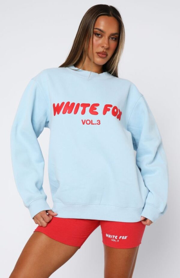 White Fox Offstage Sweatshirt Ice Pop
